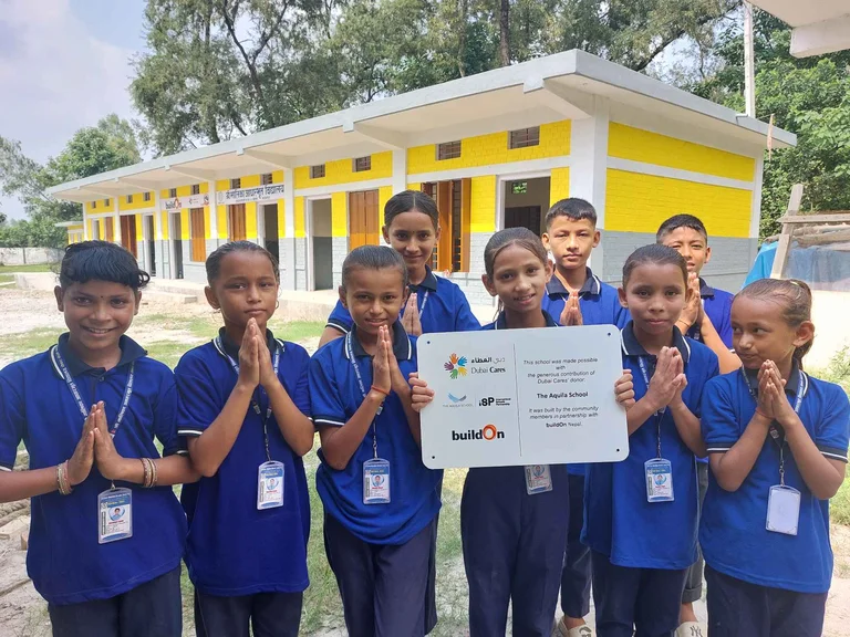 Opening a new school in Nepal