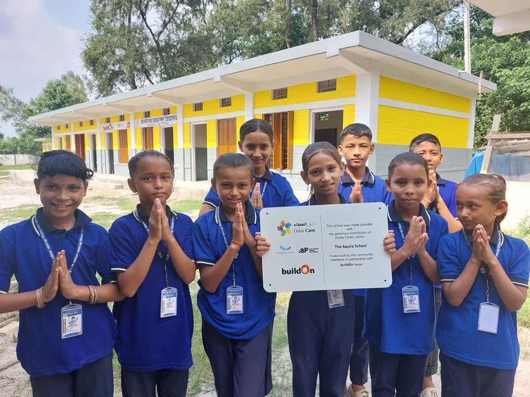 Opening a new school in Nepal