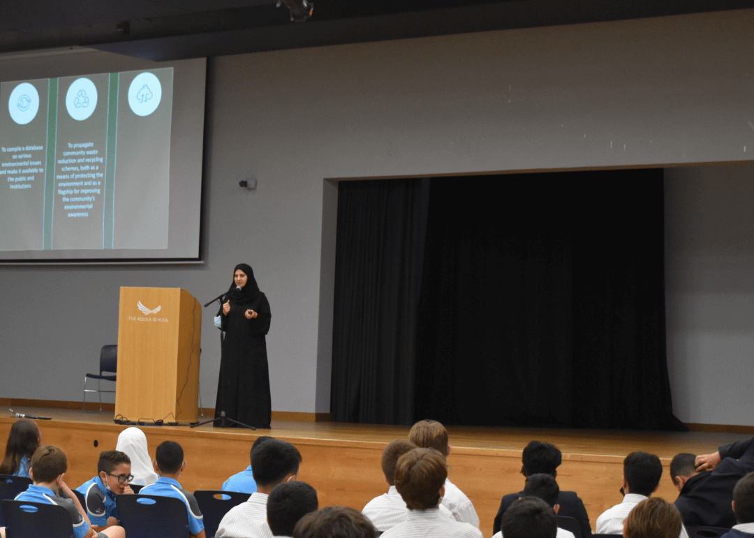 Emirates Environmental Group Visits The Aquila School